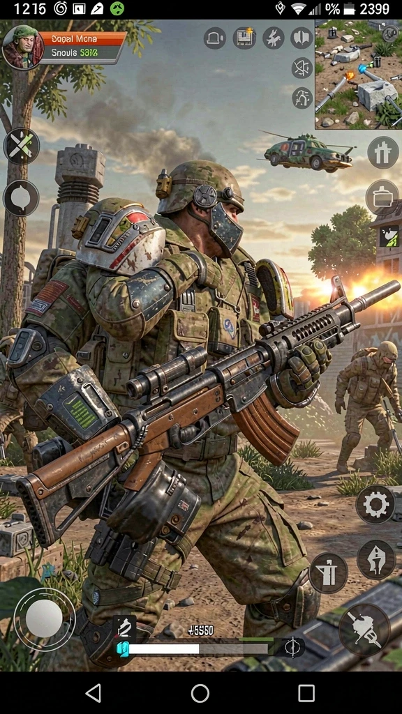 f7f7 - Tim multiplayer beraksi dalam pertempuran seru.