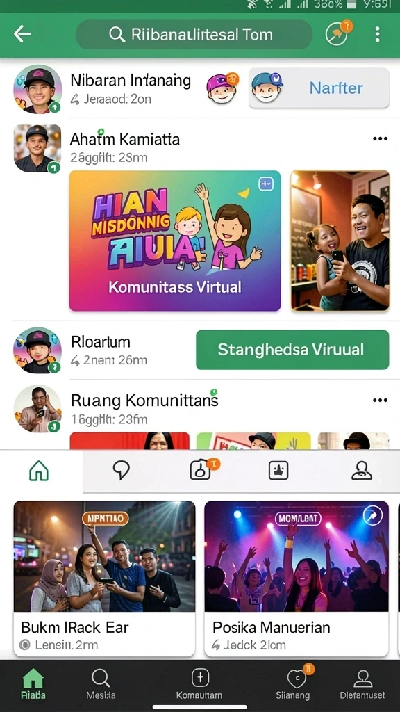 rp8 - Tangkapan layar menunjukkan karakter utama sedang berpetualang.