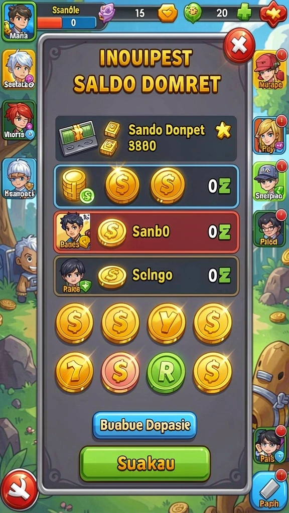 samurai555 - Tangkapan layar pertarungan epik dalam SAMURAI555.
