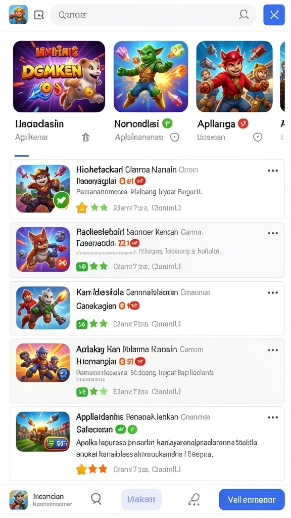 super5 - Ilustrasi level yang penuh warna dan tantangan.