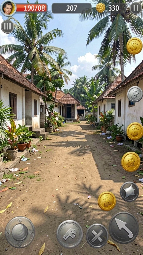 zk6 - Tangkapan layar menampilkan pertempuran yang mendebarkan.